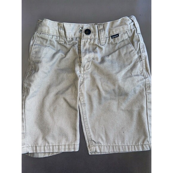 Boys Size 4 Short Lot Volcom Hurley Chino and Board Shorts Set of 4 - Picture 16 of 16